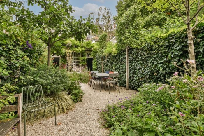 Kleiner garten mit palmen gestalten