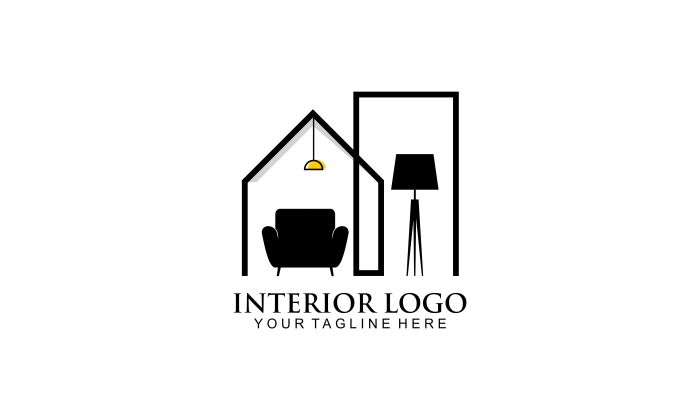 Logo desain grafis interior